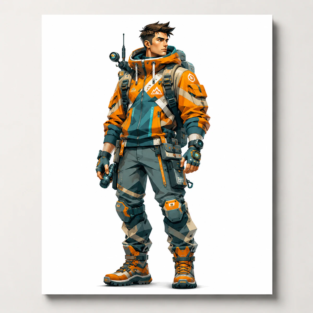 Vector character illustration